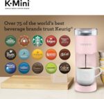 Keurig K-Mini Single Serve K-Cup Pod Coffee Maker, 6 to 12oz Brew size, with Cord Storage, Perfect for Small Spaces, Dusty Rose - Image 6