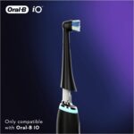 Oral-B iO Ultimate Clean Electric Toothbrush Head, Twisted & Angled Bristles for Deeper Plaque Removal, Pack of 4, Suitable for Mailbox, Black - Image 6