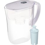 Brita Metro Small 6-Cup Water Filter Pitcher with BritaPlus Filter, WQA NSF/ANSI Certified, Reduces 2X Contaminants vs. Standard, Reduces Chlorine, Zinc, Copper, Mercury & More, Clear - Image 6
