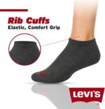 Levi's Mens Socks 8 Pairs Crew Low Cut No Show Ankle Socks for Men Premium Athletic Men's Shoe Size 8-12 - Image 3