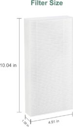 4 Pack Febreze Filter Replacement for FRF102B - Compatible with Honeywell U Filter HRF201B - Fits Honeywell Tabletop & Tower HHT270, HHT290 Series - Image 4