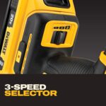 DEWALT 20V MAX XR Oscillating Multi-Tool Kit, Oscillating Tool Accessories, Cordless, 3-Speed, Quick Blade Change, Sand Paper, Blades, Battery and Charger Included (DCS356D1) - Image 4