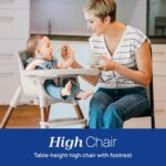 Chicco Zest LE 4-in-1 Folding High Chair, Feeding Chair, Toddler Chair and Youth Stool, Multi-Use Easy Clean High Chair, Chai/Beige - Image 3