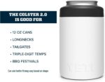 YETI Rambler 12 oz. Colster Can Insulator for Standard Size Cans, White (NO CAN INSERT) - Image 4