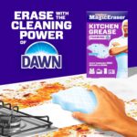 Mr. Clean Magic Eraser Foaming Sponge, Kitchen Grease Eraser, Dawn Cleaning Power, Oven Cleaner, Clean Scent, 6ct - Image 5