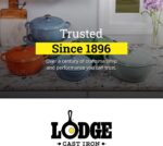 Lodge Essential Enamel Braiser - Refrigerator- & Oven-Safe up to 500° F - Heat-Retaining, Induction-Safe & PFAS-Free Enamel Cookware - 3.6 Quart, Oyster White - Image 7
