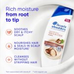 Head & Shoulders Anti-Dandruff Shampoo, Shea Butter, Daily Use, Sulfate-Free, Rich Moisture, Curly & Coily Hair, 28.2oz - Image 3