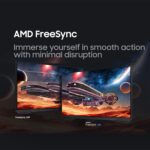 Samsung 27" Odyssey G5 (G51F) Gaming Monitor - QHD (1440P), 180Hz, 1ms, AMD FreeSync, HDR10, Height Adjustable Stand, Black Equalizer, Virtual Aim Point, Auto Source Switch+, LS27FG512ENXZA - Image 4