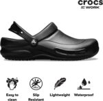 Crocs Unisex-Adult Bistro Work Clogs | Enclosed Toe | Slip Resistant | All Day Comfort - Image 4