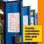 Post-it Dry Erase Sheets, 7 in x 11.3 in, 3 Sheets, Sticks Securely and Removes Cleanly (DEFSHEETS-3PK) - Image 4