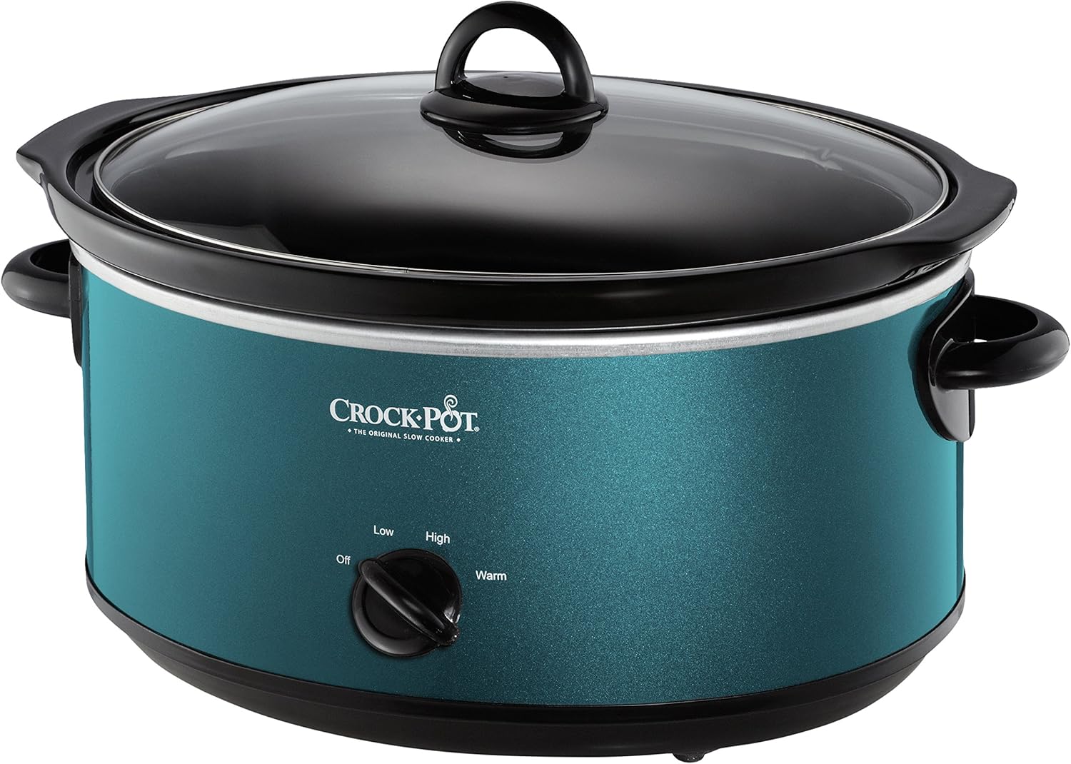 1783766456_Crock-Pot-7-Quart-Manual-Slow-Cooker-Family-Size-Serves-8-People.jpg Crock-Pot 7-Quart Manual Slow Cooker, Family Size Serves 8+ People & Fits 6-lb Roast, Removable Stoneware with Warming Setting, Dishwasher Safe for Easy Cleanup, Turquoise - Image 1