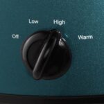 Crock-Pot 7-Quart Manual Slow Cooker, Family Size Serves 8+ People & Fits 6-lb Roast, Removable Stoneware with Warming Setting, Dishwasher Safe for Easy Cleanup, Turquoise - Image 4