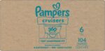 Pampers Diapers - Cruisers 360 - Size 6, 104 Count, Babyproof up to 100% Leakproof Pull-On Diaper - Image 5