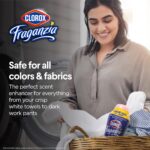 Clorox Fraganzia Laundry Scent Booster Crystals, In-Wash Fragrance Beads for Fresh-Smelling Clothes & Linens, Safe for All Fabrics & Colors, Easy-Pour Bottle, Rose Scent, 70 Oz - Image 4