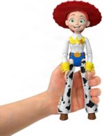 ​Mattel Disney and Pixar Toy Story 5 Critter Talk Jessie | 12-inch Posable Action Figure Toy & Jimmy Dean, 35+ Movie Sounds & Phrases​, English Language - Image 4