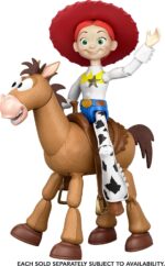 ​Mattel Disney and Pixar Toy Story 5 Critter Talk Jessie | 12-inch Posable Action Figure Toy & Jimmy Dean, 35+ Movie Sounds & Phrases​, English Language - Image 5
