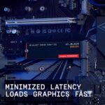 WD_BLACK SN850X 4TB NVMe SSD - M.2 2280, Up to 7,300 MB/s Read speeds, Up to 6,300 MB/s write speeds, Gaming Expansion, High Performance Internal Solid State Drive - WDS400T2X0E - Image 5