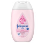 Johnson's Baby Lotion with Coconut Oil, Aloe Vera & Vitamin B5, 72 HR Hydration, Skin Moisturizer, Hypoallergenic, Newborn Safe, Protects From Dryness & Strengthens Skin, Baby Essentials, 3.4 fl. oz