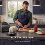 Ninja Kitchen System | All-in-One for Smoothies, Frozen Drinks, Veggie Chopper & More | With Full-Size Pitcher, 8 Cup Food Processor Bowl, (2) 18 oz. Cups, | 1200 Watt | Dark Grey | BR601AMZ - Image 4