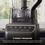 Ninja Kitchen System | All-in-One for Smoothies, Frozen Drinks, Veggie Chopper & More | With Full-Size Pitcher, 8 Cup Food Processor Bowl, (2) 18 oz. Cups, | 1200 Watt | Dark Grey | BR601AMZ - Image 6