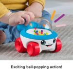 Fisher-Price Baby Toy Corn Popper Push-Along Vehicle with Sounds for Crawling Developmental Play Infants Ages 6+ Months - Image 3