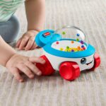 Fisher-Price Baby Toy Corn Popper Push-Along Vehicle with Sounds for Crawling Developmental Play Infants Ages 6+ Months - Image 5