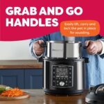 Instant Pot Pro (8 QT) 10-in-1 Pressure Cooker, Slow Cooker, Rice/Grain Cooker, Steamer, Sauté, Sous Vide, Yogurt Maker, Sterilizer, and Warmer, Includes App with Over 800 Recipes, Black - Image 5