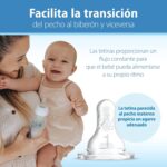 Dr. Brown's Natural Flow Anti-Colic Options+ Narrow Baby Bottle Gift Set with Advantage Pacifier & Bottle Travel Caps, 0m+ - Image 6