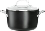 KitchenAid Hard-Anodized Induction Nonstick Cookware Pots and Pans Set, 10-Piece, Matte Black - Image 7