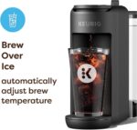 Keurig K-Mini Mate Plus Single-Serve K-Cup Pod Coffee Maker, Compact, 3 Cup Sizes, Brew Over Ice and Strong Button Features, 50 oz Removable Reservoir, Matte Black - Image 3