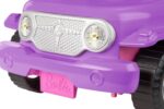 Barbie Off-Road Vehicle, Purple with Pink Seats and Rolling Wheels, 2 Seats, Gift for 3 to 7 Year Olds - Image 3