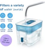BRITA Flow XXL Water Filter Tank (8.2L) incl. 1x MAXTRA PRO All-in-1 Cartridge - Fridge-Fitting Dispenser for Families and Offices - Now in Sustainable Smart Box (Branding Slightly Different) - Image 4