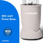nutribullet Pro Personal Blender, Shakes, Smoothies, Food Prep, and Frozen Blending, 32 Ounce Cup, 24 Ounce Cup, Flip-top Travel Lid, 900 Watt, Matte Linen, NB9-0901LIN - Image 4