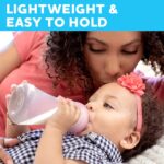 Chicco Duo 5oz Hybrid Baby Bottle, Real Glass Inside, Lightweight Plastic Outside, Patented Invinci-Glass Technology, Intui-Latch Nipple, 2-Pack, Clear/Grey - Image 5