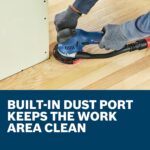 BOSCH Orbital Sander, GET75-6N Electric Orbital Sander, Polisher - 7.5 Amp, Corded, 6 Inch Disc Size - Dual-Mode: Random Orbit & Turbo for Floor Sanding - Image 4