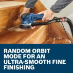 BOSCH Orbital Sander, GET75-6N Electric Orbital Sander, Polisher - 7.5 Amp, Corded, 6 Inch Disc Size - Dual-Mode: Random Orbit & Turbo for Floor Sanding - Image 5
