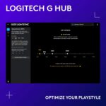 Logitech G203 Wired Gaming Mouse, 8,000 DPI, Rainbow Optical Effect LIGHTSYNC RGB, 6 Programmable Buttons, On-Board Memory, Screen Mapping, PC/Mac Computer and Laptop Compatible - Black - Image 5