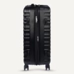 Amazon Basics 21" Hardside Carry-On Luggage with Spinner Wheels, Expandable for Up to 25% More Space, Scratch-Resistant Hard Shell, Telescoping Handle, Black - Image 5