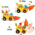 VTech Pop-a-Balls Push and Pop Bulldozer, Yellow - Image 3