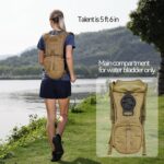 MARCHWAY Tactical Molle Hydration Pack Backpack with 3L TPU Water Bladder, Military Daypack for Cycling, Hiking, Running, Climbing, Hunting, Biking - Image 4