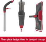 Rubbermaid Reveal Spray Mop Floor Cleaning Kit, 3 Reusable Microfiber Wet Pads, 1 Refillable Bottle, Cordless, Multi-Surface Mopping for All Home/Bathroom/Office Floors - Image 3