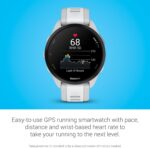 Garmin Forerunner 165, Running Smartwatch, Colorful AMOLED Display, Training Metrics and Recovery Insights, Whitestone - Image 4