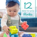 Infantino Super Soft Building Blocks, BPA-Free, 12-Piece Set - Image 2