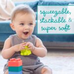 Infantino Super Soft Building Blocks, BPA-Free, 12-Piece Set - Image 3