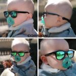 COASION Bendable Flexible Polarized Newborn Baby Sunglasses with Strap for Infant Boys Girls Age 0-24 Months CA8042 - Image 3