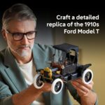 LEGO Icons Ford Model T Building Set for Adults - Collectible Kit with Detailed Features for Bedroom, Home Office or Shelf Decor, Gift for Men, Women, & Car Fans Ages 18+ - 11376 - Image 3