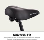 Schwinn Comfort Bike Seat, Quilted or Foam Padded Bike Saddle, Various Styles, Weather-Resistant Cover, Easily Attaches to Most Standard Seatposts - Image 3