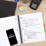 Five Star Advance Spiral Notebook + Study App, 5 Subject, College Ruled Paper, 8-1/2" x 11", 200 Sheets, Spiral Guard, Movable Tabbed Dividers, Pacific Blue (73150) - Image 3