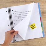 Five Star Advance Spiral Notebook + Study App, 5 Subject, College Ruled Paper, 8-1/2" x 11", 200 Sheets, Spiral Guard, Movable Tabbed Dividers, Pacific Blue (73150) - Image 4