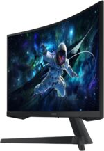 SAMSUNG 32" Odyssey G55C Series QHD 1000R Curved Gaming Monitor, 1ms(MPRT), HDR10, 165Hz, AMD Radeon FreeSync, Eye Care, Glare Free, Sharp Resolution LS32CG550ENXZA - Image 5